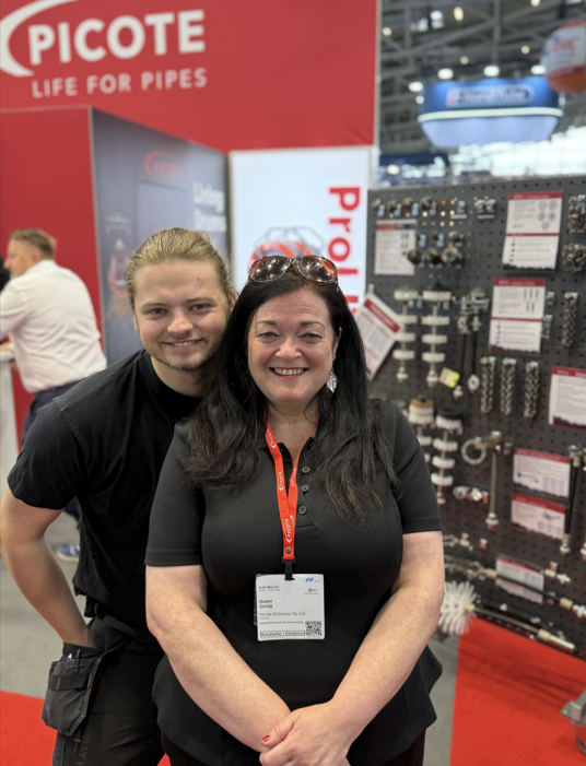 Dawn and Steve at IFAT