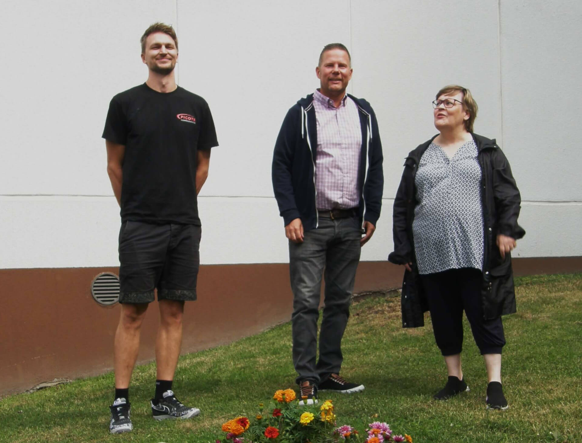 Markkinatie Helsinki taloyhtiön hallitus ja Picoten suunnittelupäällikkö Kasimir Hytönen