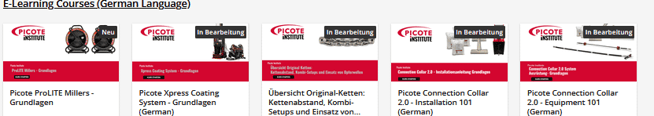 Picote Institute E-learning Deutsch