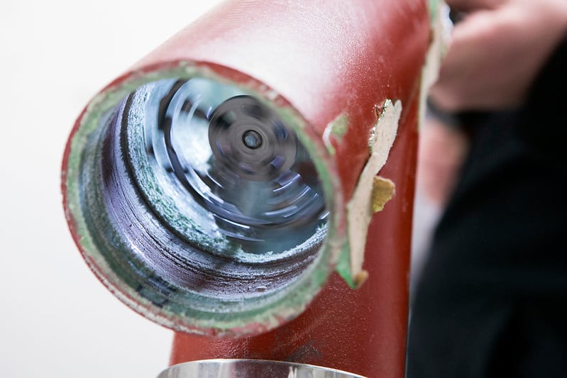 Cyclone Chain removing failed CIPP lining