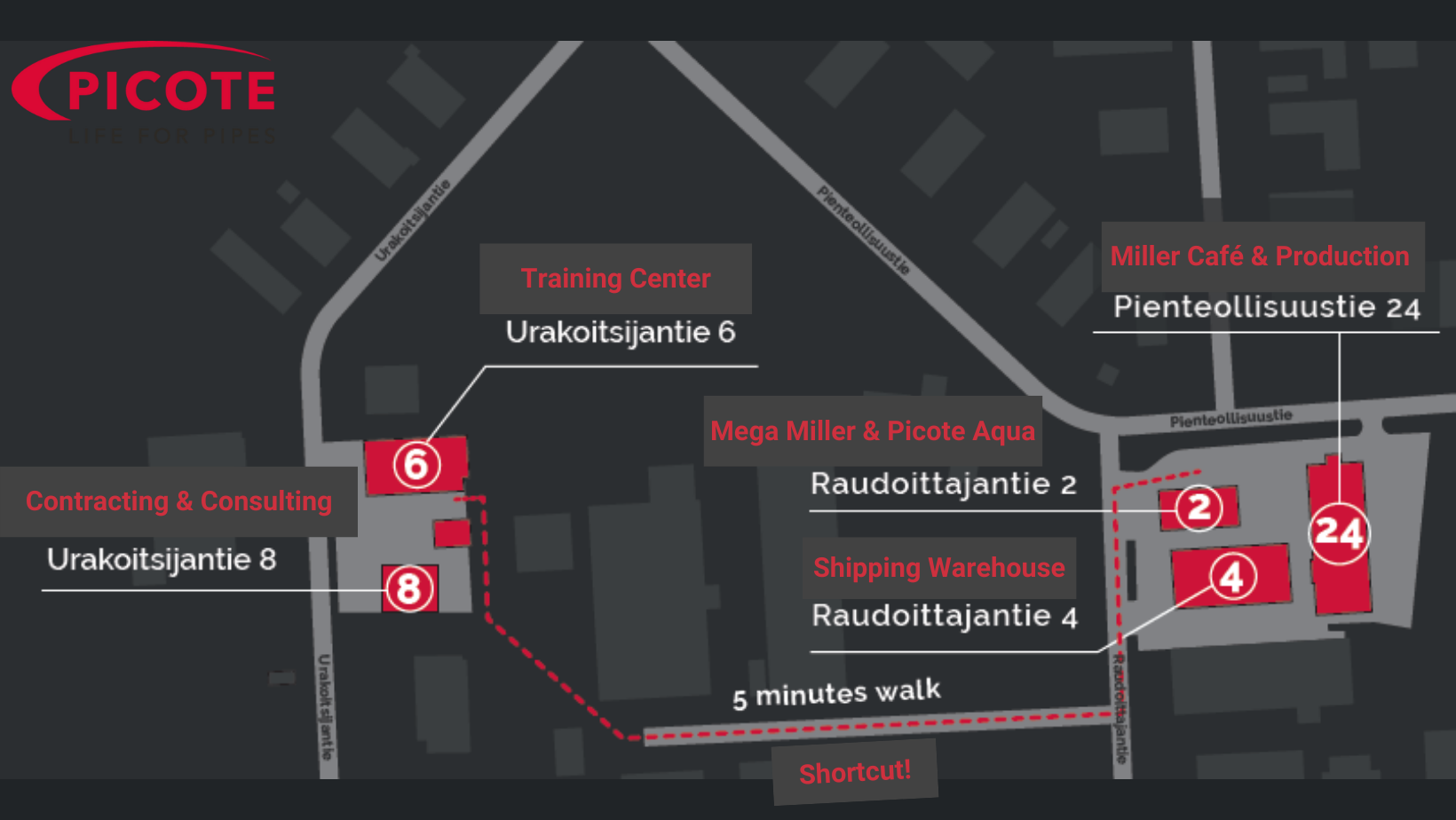 Picote Open House Map 2022