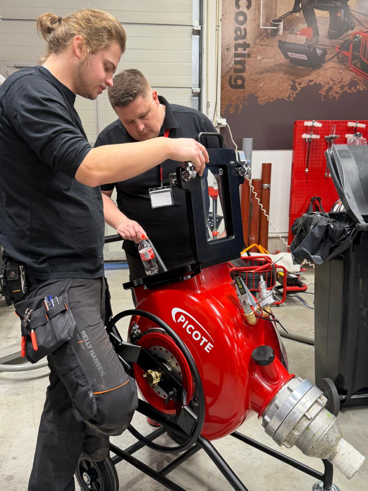 Picote Open House in Finland Inversion drum from Picote