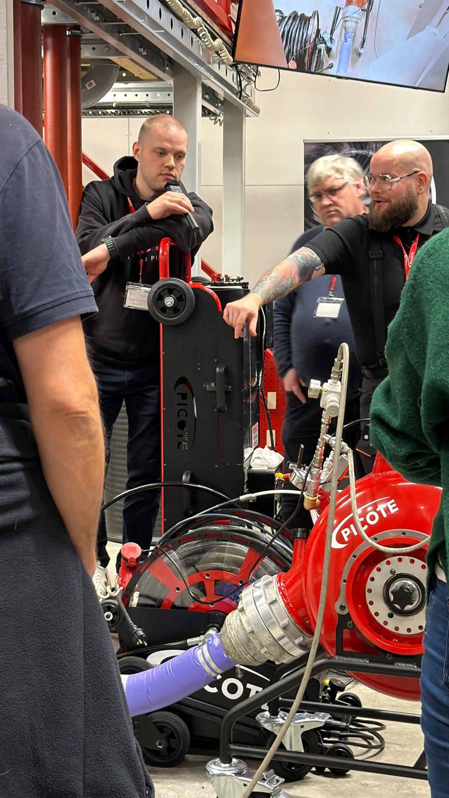 Picote Open House in Finland CIPP demos