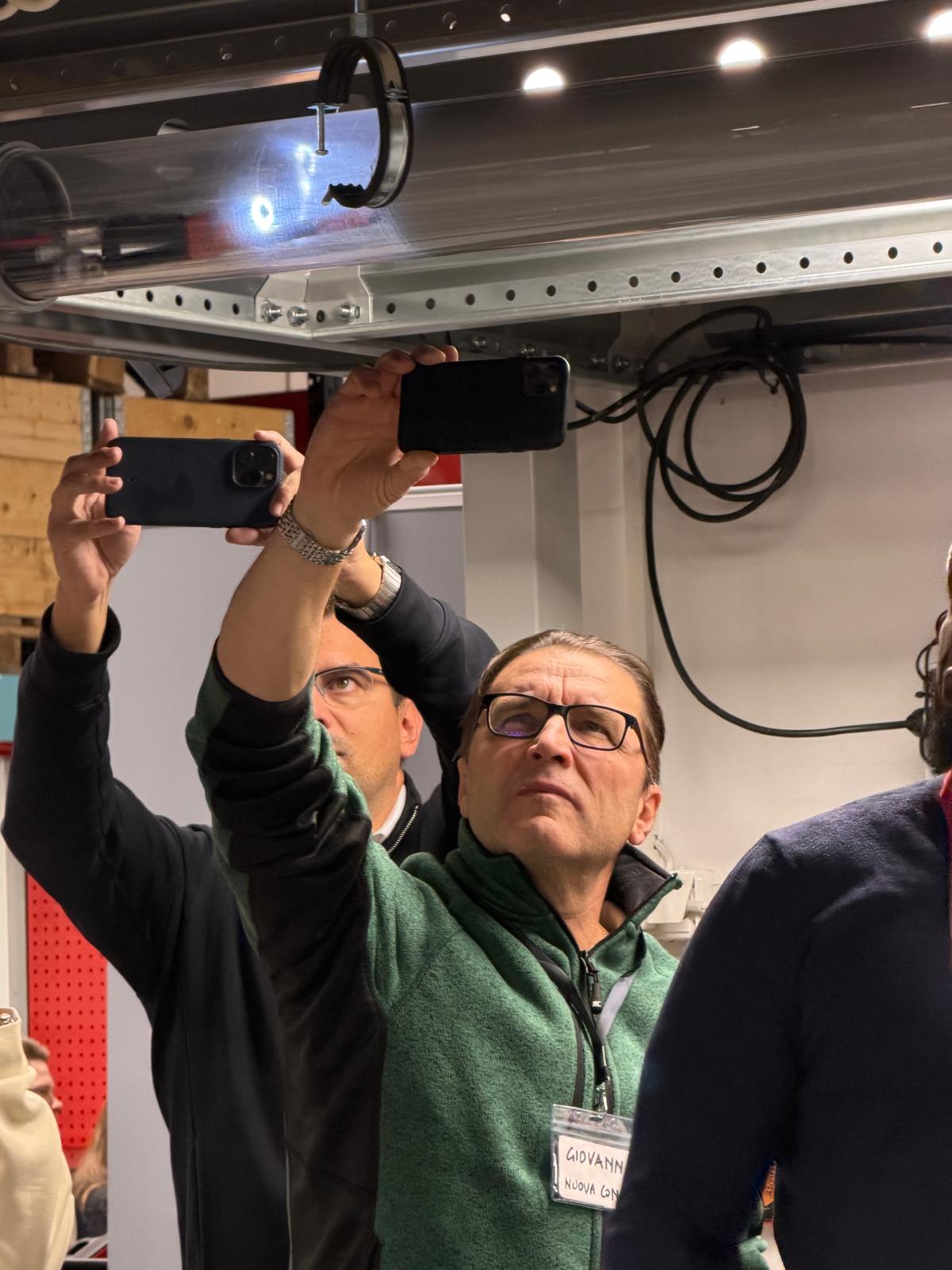 Picote Open House in Finland Brush Coating and Spray coating demos