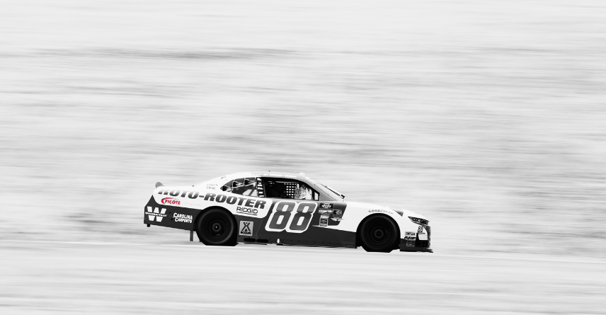 website track nascar sponsorhip images b and white red logo car 4 cropped