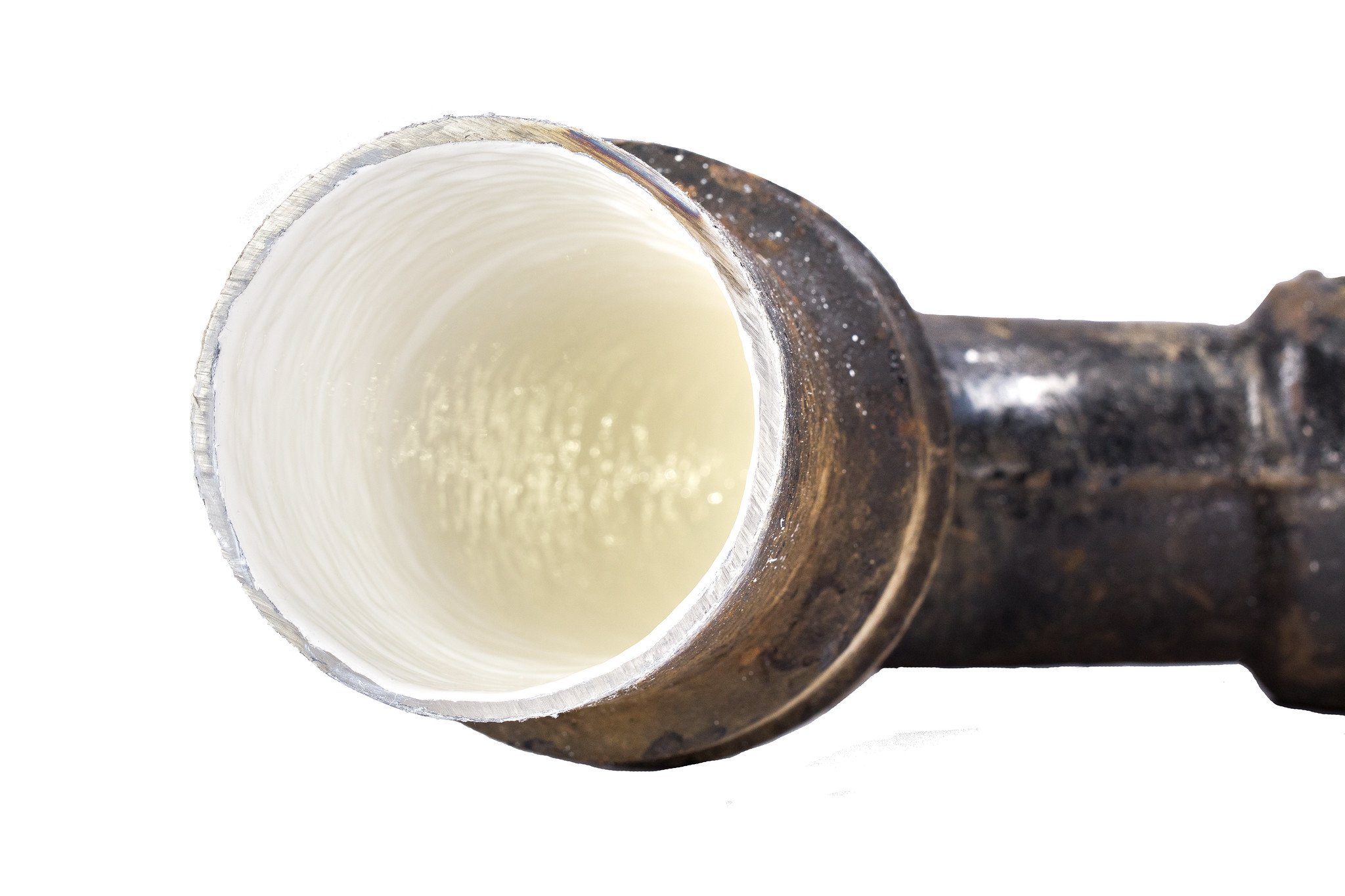 Brush Coated Pipe